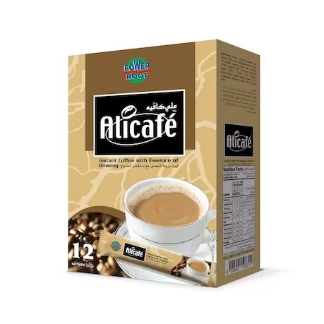 PW-ME(EGY) Alicafe Ginseng 5in1 Box (20gx12s) (PMDPBX001028)-Eng